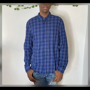 H&M/L.O.G.O Men's Plaid Botton up long sleeve